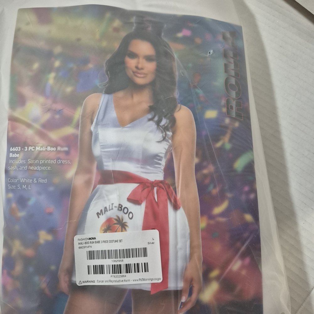 Fashion Nova MALI BOO RUM BABE COSTUME